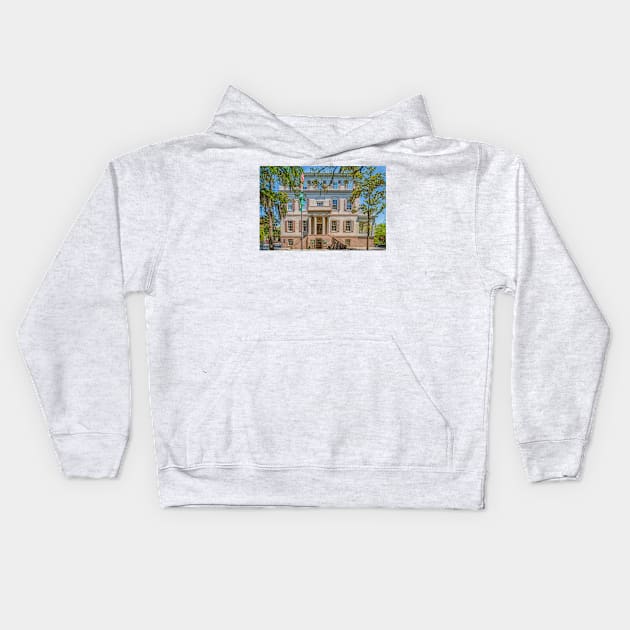 Juliette Gordon Low House Savannah Georgia Kids Hoodie by Gestalt Imagery